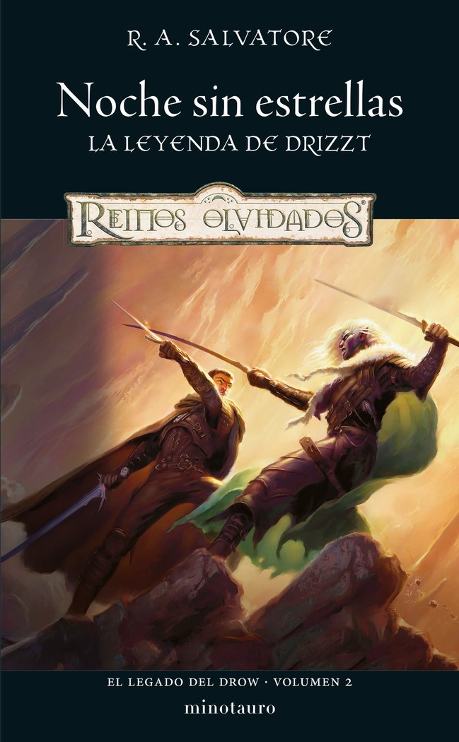 EL LEGADO DEL DROW 2 NOCHE SIN ESTRELLAS | R A Salvatore | 9788445011133 (Minotauro) Imagen principal del producto