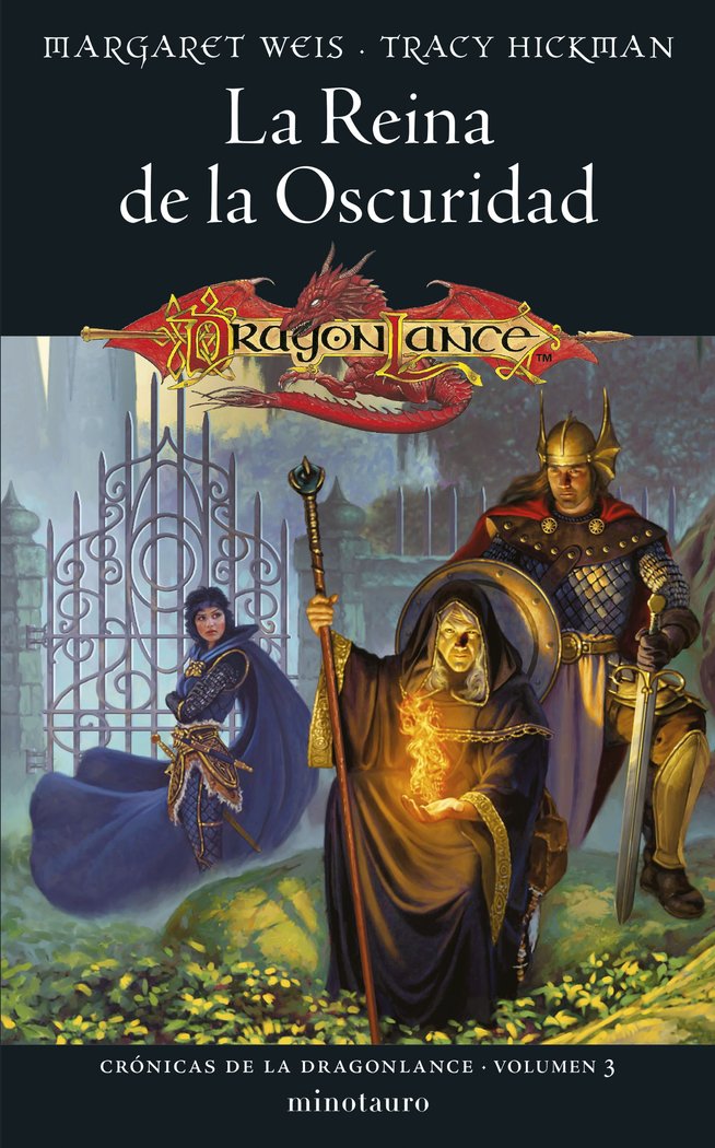CRONICAS DE LA DRAGONLANCE 3 LA REINA DE LA OSCURIDAD | Margaret Weis / Tracy Hickman | 9788445011164 (Minotauro) Imagen principal del producto