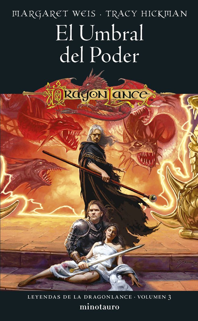 LEYENDAS DE LA DRAGONLANCE 3 EL UMBRAL DEL PODER | Margaret Weis / Tracy Hickman | 9788445011171 (Minotauro) Imagen principal del producto