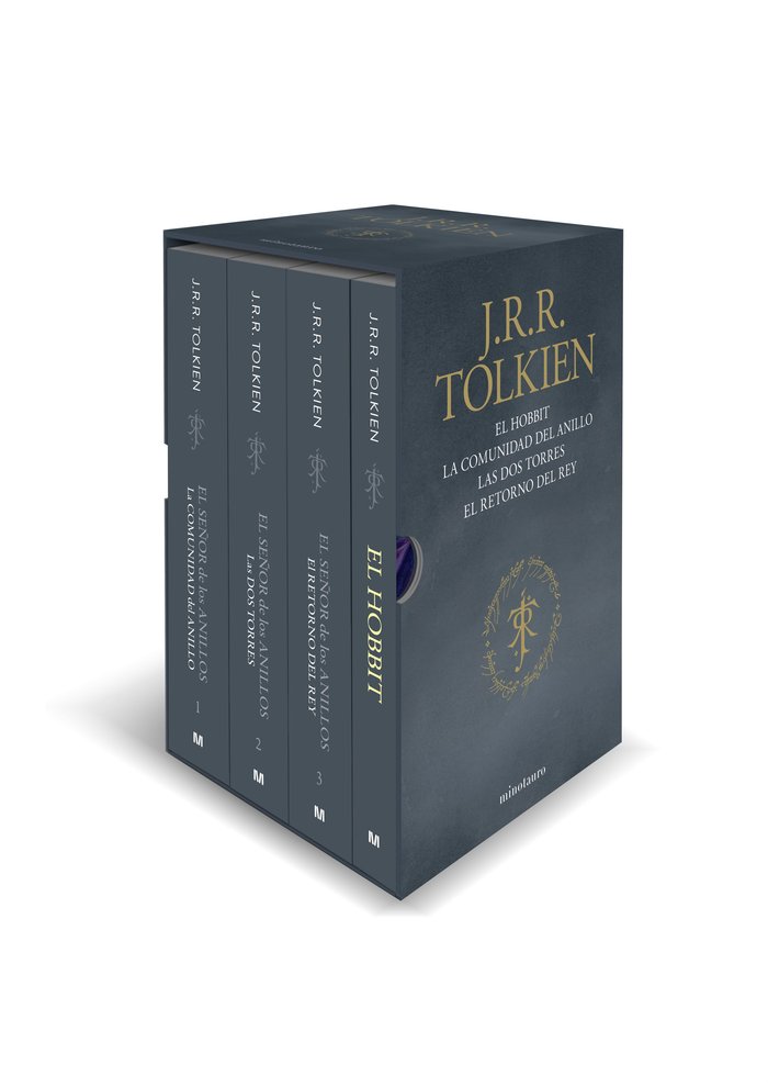ESTUCHE TOLKIEN (EL HOBBIT + EL SEÑOR DE LOS ANILLOS) NE | Tolkien, J, R, R, | 9788445018248 (Minotauro) Imagen principal del producto