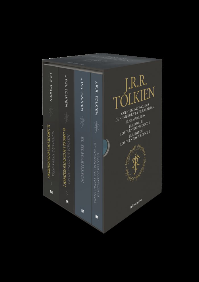 ESTUCHE TOLKIEN 2 SILMARILLION CUENTOS INCONCLUSOS Hª TIE | Tolkien, J, R, R, | 9788445018408 (Minotauro) Imagen principal del producto