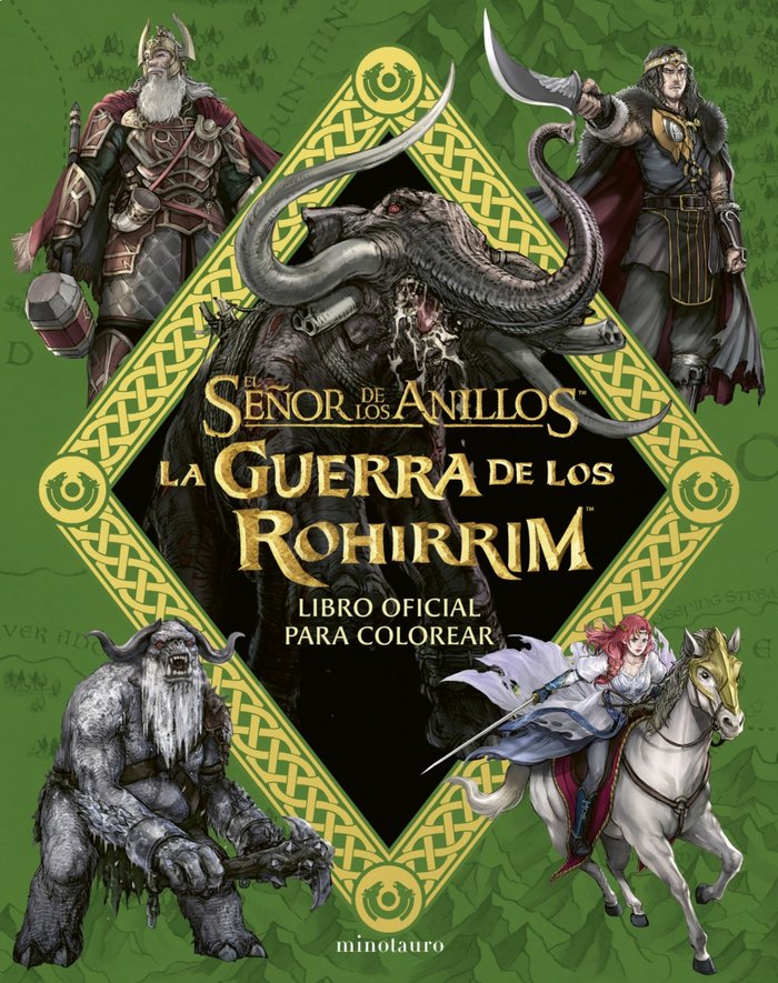 LA GUERRA DE LOS ROHIRRIM LIBRO OFICIAL PARA COLOREAR | Tolkien, J, R, R, | 9788445018552 (Minotauro) Imagen principal del producto