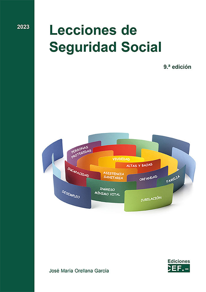 LECCIONES DE SEGURIDAD SOCIAL - 9788445446683 Imagen principal del producto