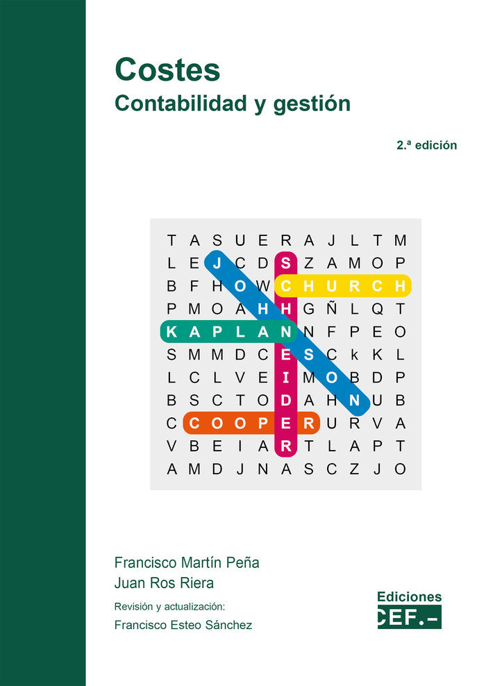 COSTES CONTABILIDAD Y GESTION - 9788445447543 Imagen principal del producto