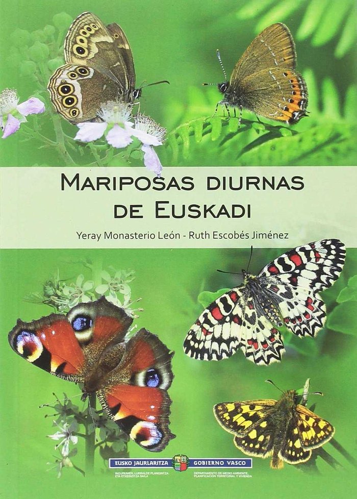 MARIPOSAS DIURNAS DE EUSKADI - 9788445734216 Imagen principal del producto
