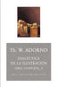 DIALÉCTICA DE LA ILUSTRACIÓN I Adorno, Theodor W.;Horkheimer, Max I Ediciones Akal I 9788446016779