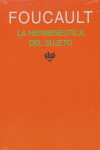 LA HERMENÉUTICA DEL SUJETO I Foucault, Michel I Ediciones Akal I 9788446017721 Imagen principal del producto