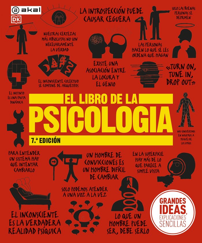 EL LIBRO DE LA PSICOLOGÍA I Varios autores I Ediciones Akal I 9788446036388