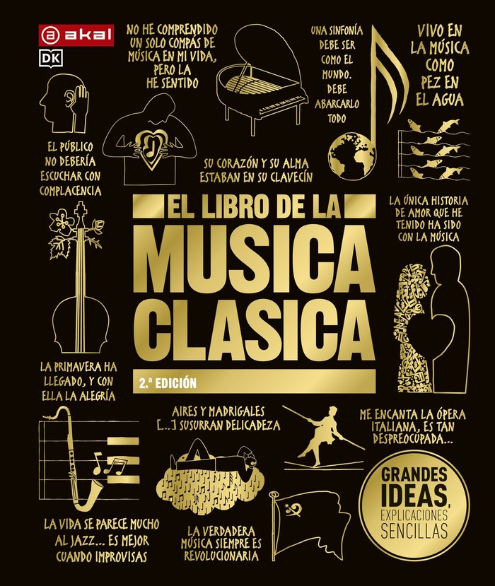 EL LIBRO DE LA MÚSICA CLÁSICA I Varios autores I Ediciones Akal I 9788446047704 Imagen principal del producto