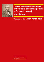 LINEAS FUNDAMENTALES DE LA CRITICA DE LA ECONOMIA POLITICA - 9788446054788