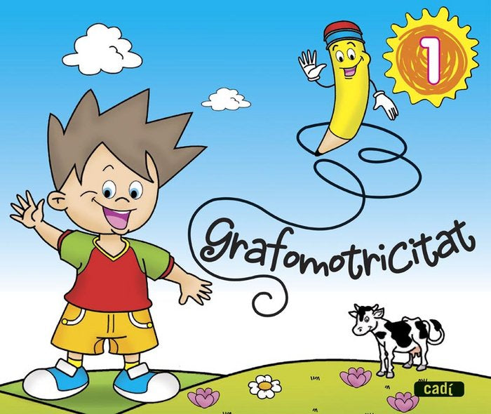 Grafomotricitat 1 Cat/val 13 Pinto y Rayo PARLEN09EI (Everest/paraninfo) - 9788447471393