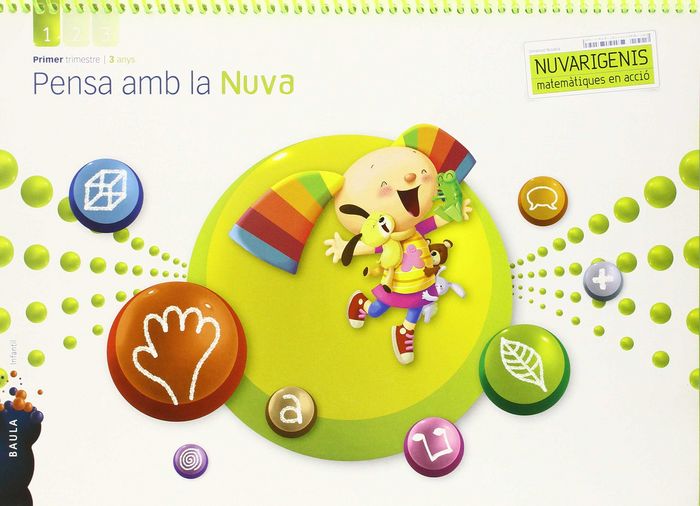 PENSA NUVA 3ANYS 1oTRIM, 16 NUVARIGENIS EDEGLO03BAUGLO03EI | Varios Autores | 9788447928934 (Baula)