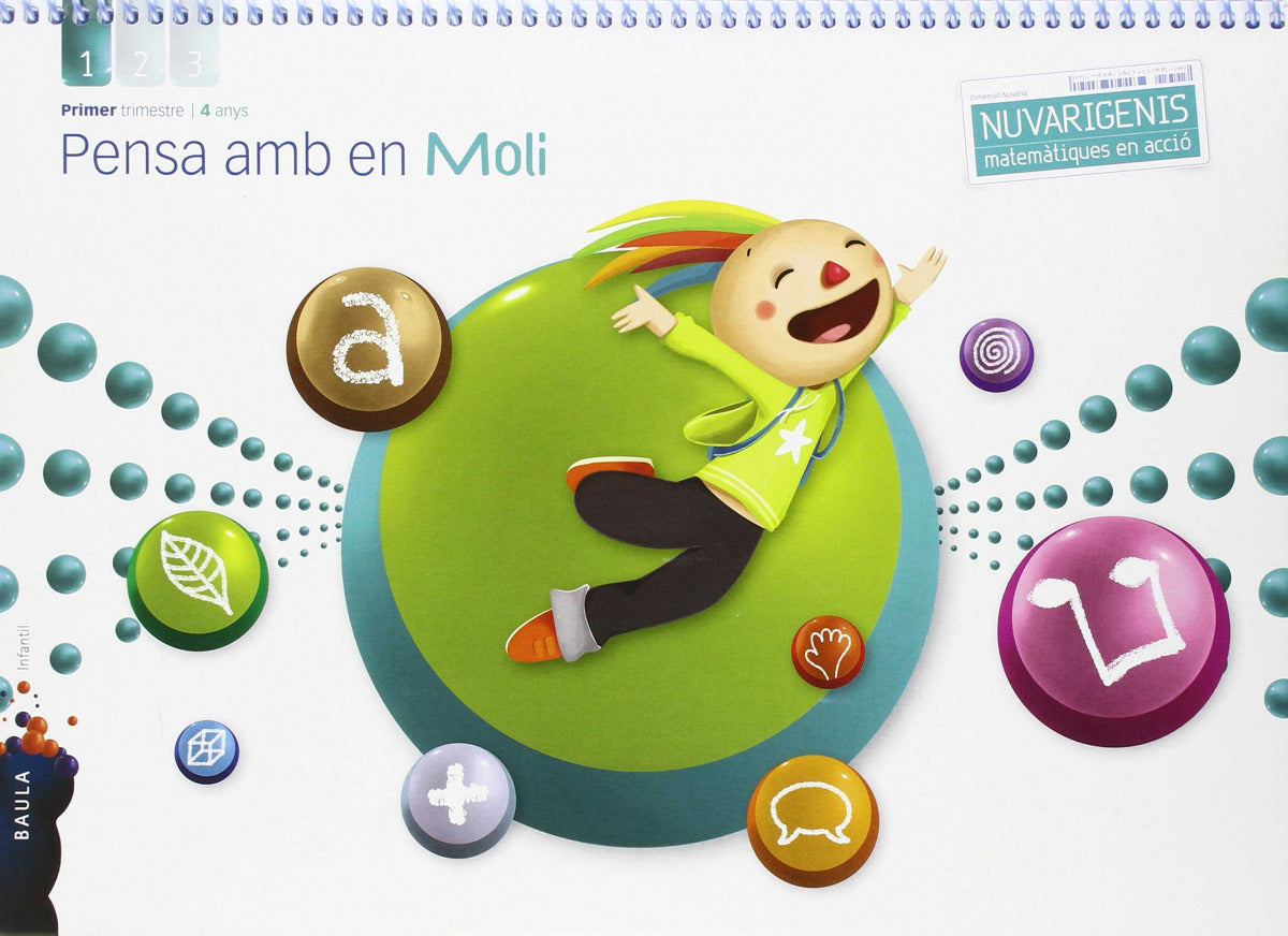 Pensa amb en Moli 4 anys 1r trimestre Nuvarigenis Infantil Imagen principal del producto