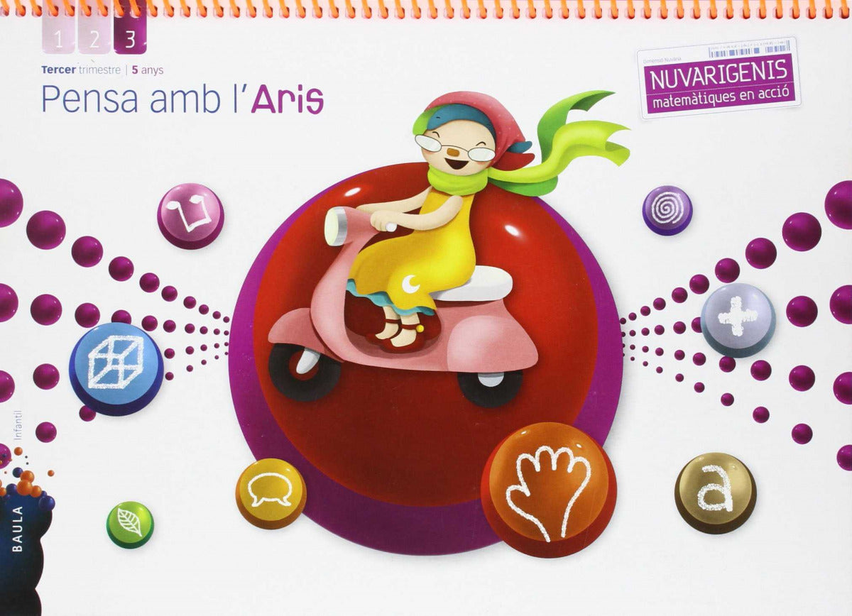 Pensa amb l'Aris 5 anys 3r trimestre Nuvarigenis Infantil Imagen principal del producto