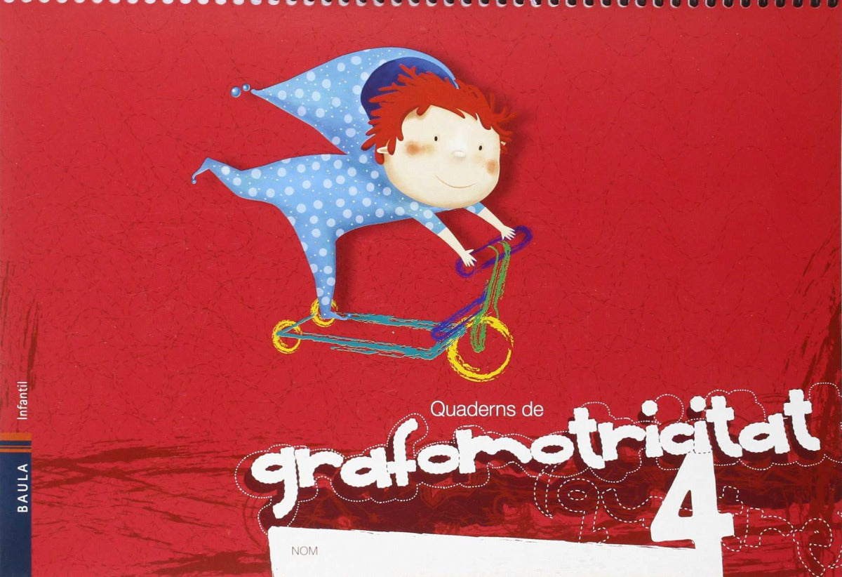 Quadern de l'alumne Grafomotricitat 4 - Infantil