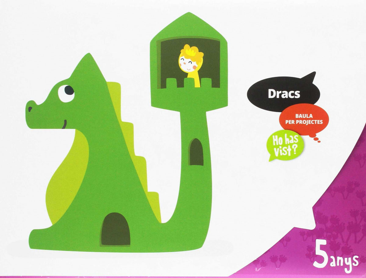 Carpeta de l'alumne Dracs 5 anys - Ho has vist? - Infantil Imagen principal del producto