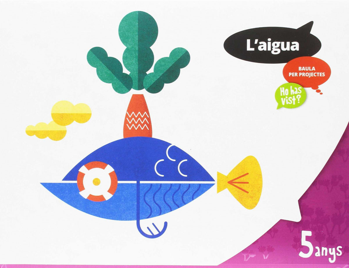 Carpeta de l'alumne L'aigua 5 anys - Ho has vist? Infantil Imagen principal del producto
