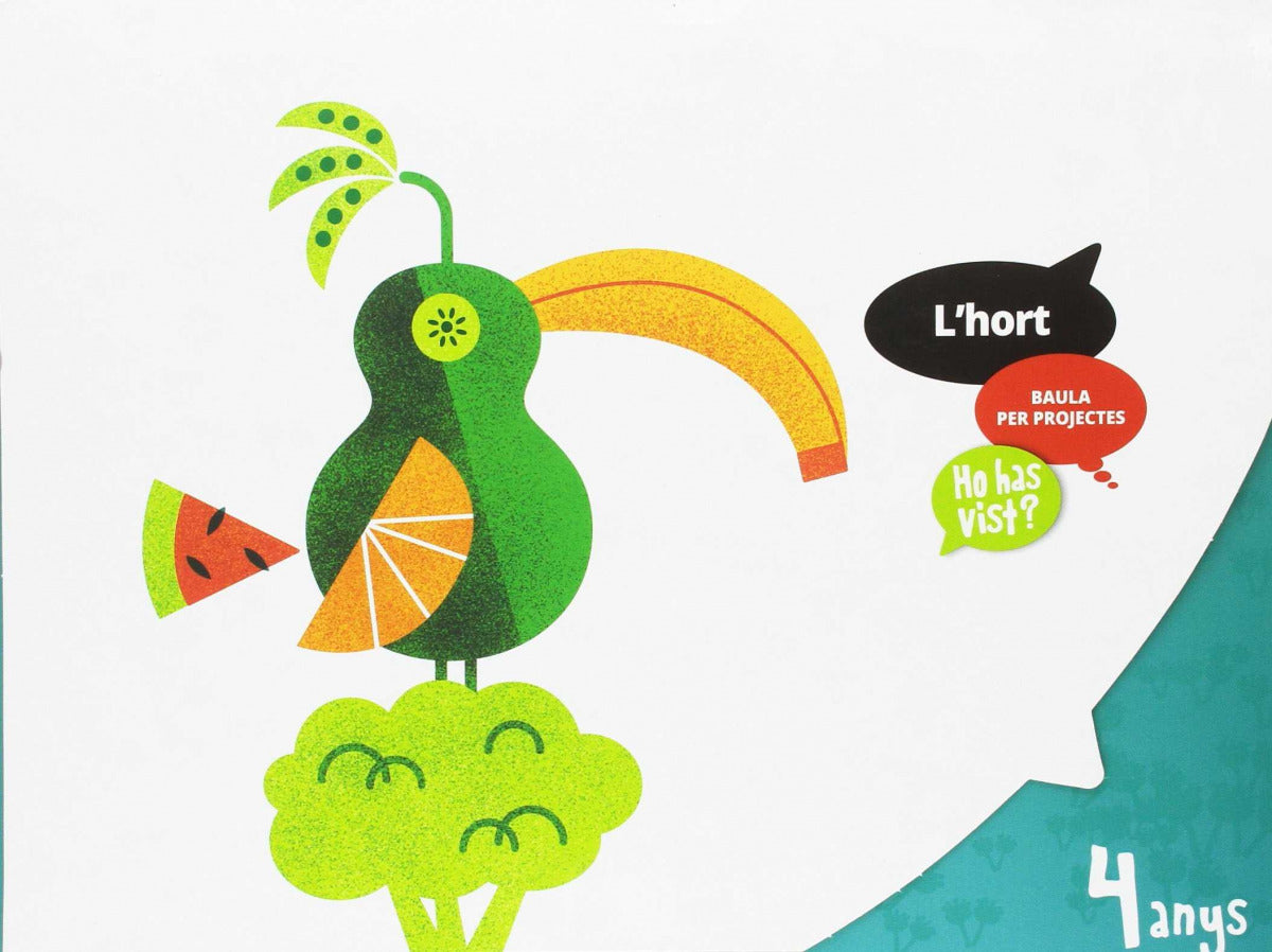Carpeta de l'alumne L'hort 4 anys - Ho has vist? - Infantil Imagen principal del producto