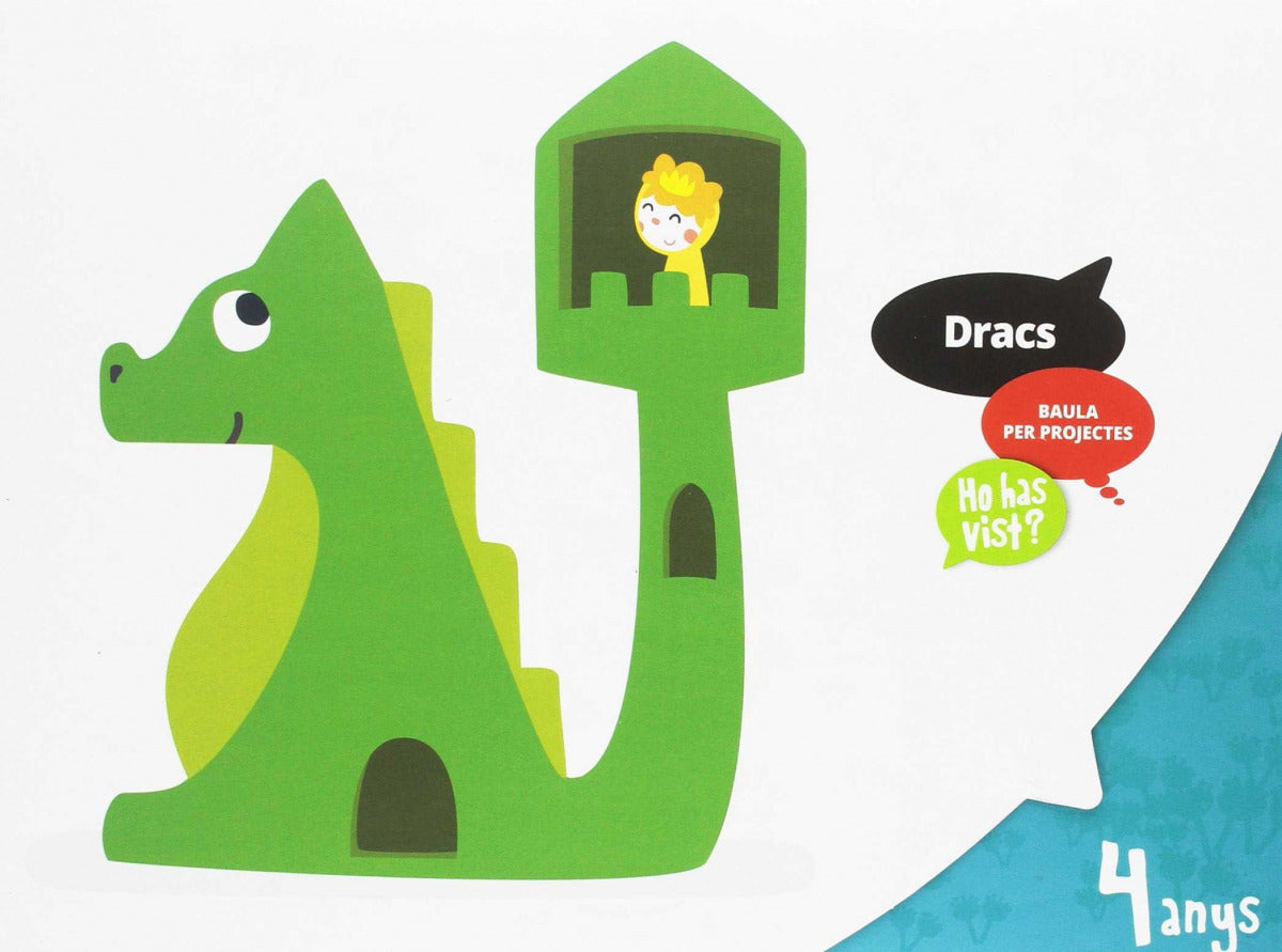 Carpeta de l'alumne Dracs 4 anys - Ho has vist? - Infantil Imagen principal del producto