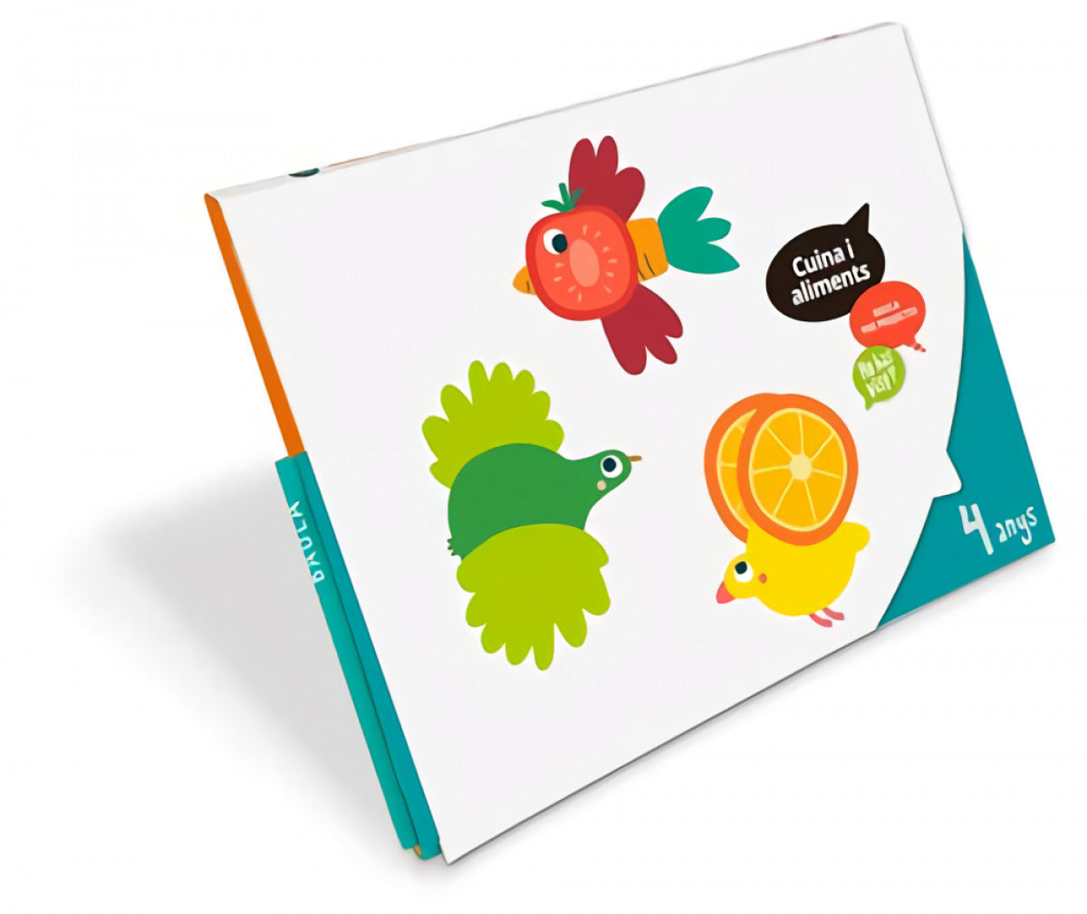 Carpeta de l'alumne Cuina i aliments 4 anys - Ho has vist? - Infantil Imagen principal del producto