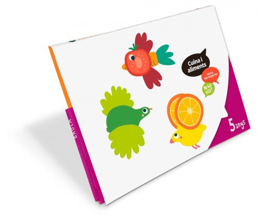 Carpeta de l'alumne Cuina i aliments 5 anys - Ho has vist? - Infantil Imagen principal del producto