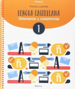 Cuaderno Lengua Castellana 1r. | BAULA | 9788447936816 Imagen principal del producto