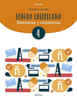 Cuaderno Lengua Castellana 4t. | BAULA | 9788447936847