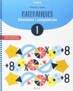 Quadern Matemàtiques 1r.primar | BAULA | 9788447936939