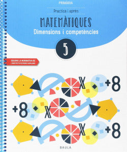 Quadern Matemàtiques 5e.primar | BAULA | 9788447936977 Imagen principal del producto