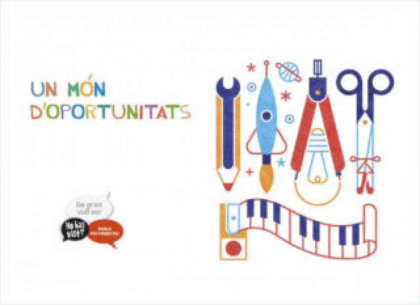 Carpeta alumne De gran vull ser - Ho has vist? - Infantil Imagen principal del producto