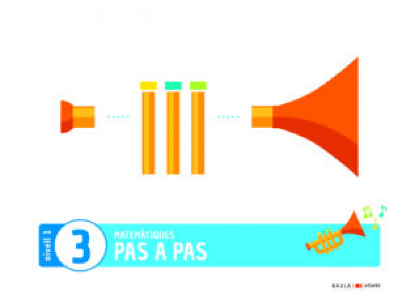 Matemàtiques Pas a pas Infantil Quadern 3 Nivell 1 Imagen principal del producto