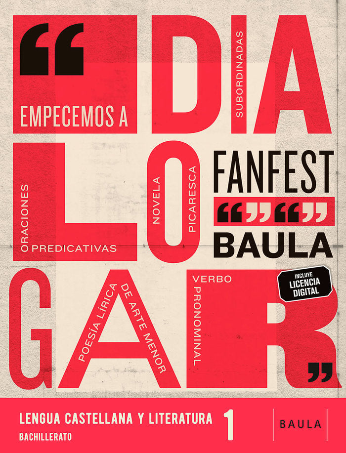 ✅ LENGUA CASTELLANA 1ºNB CATALUÑA 22 FANFEST I AA,VV I BAULA I 9788447947768