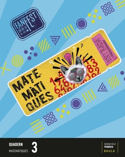 Quadern Matemàtiques 3r.primar | BAULA | 9788447950348