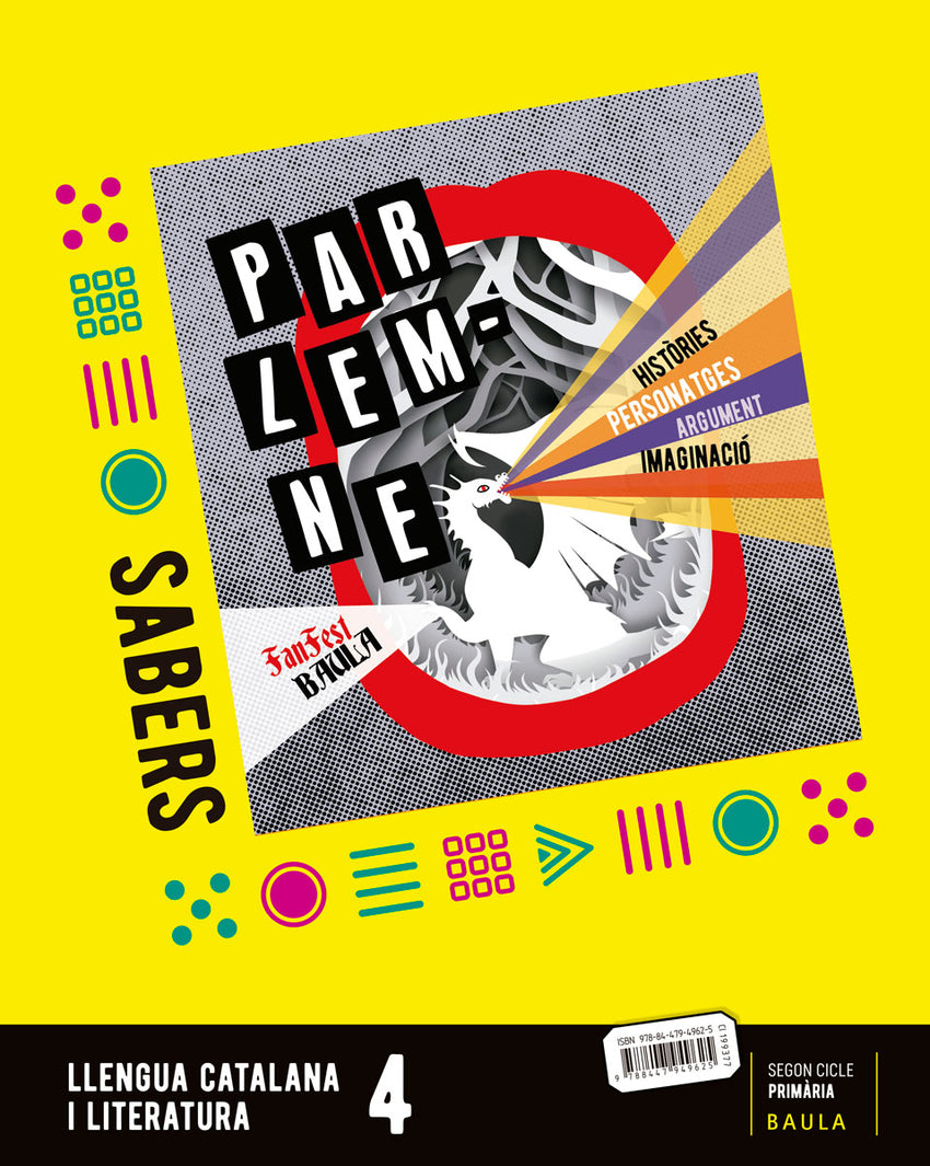 Llibre Sabers Llengua catalana i literatura 4t Primària Fanfest