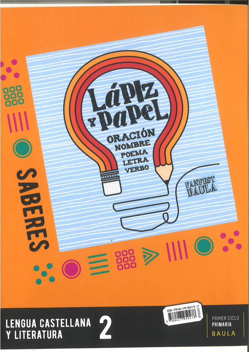 Libro Saberes Lengua castellana y literatura 2º Primaria Fanfest