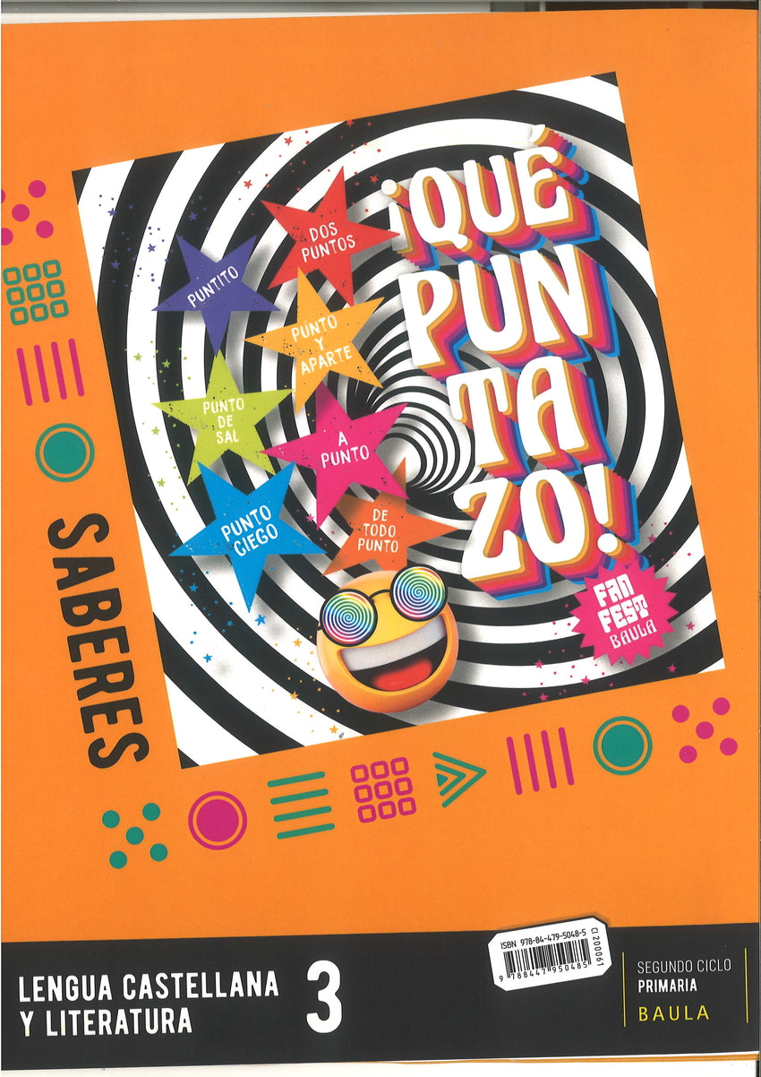 Libro Saberes Lengua castellana y literatura 3º Primaria Fanfest
