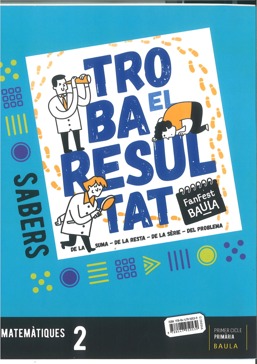 Llibre Sabers Matemàtiques 2n Primària Fanfest
