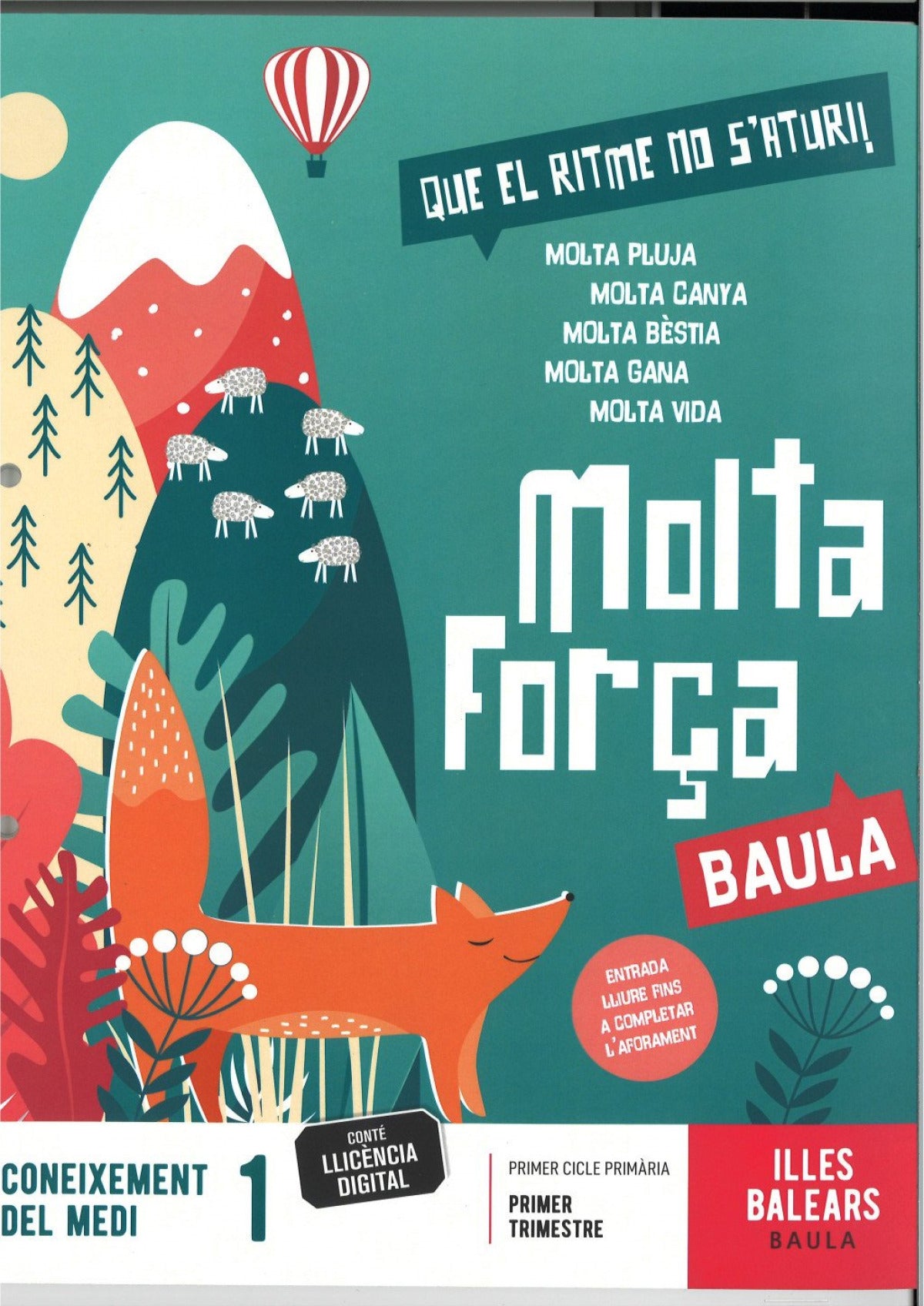 Coneixement del Medi 1ºep Bale | BAULA | 9788447956029