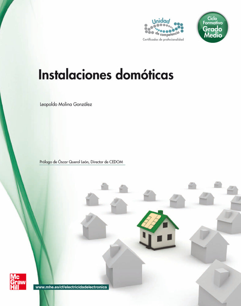 Instalaciones domóticas. Aa. Vv. (McGraw-Hill Interamericana de España S.L.) 9788448171445 Imagen principal del producto