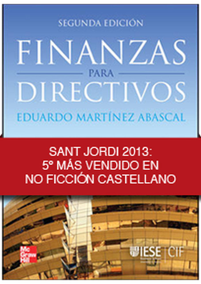 FINANZAS PARA DIRECTIVOS - 9788448175351 Imagen principal del producto