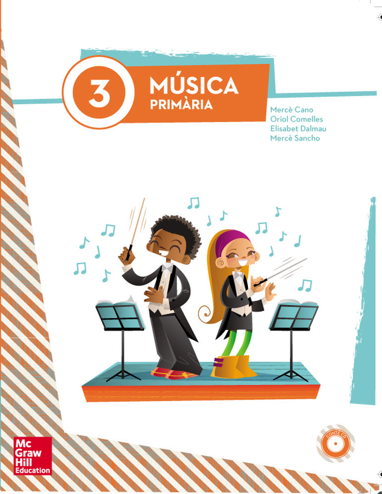 LA - Musica 3 Primaria (LA + 1CD). Aa. Vv. (McGraw-Hill Interamericana de España S.L.) 9788448192266 Imagen principal del producto