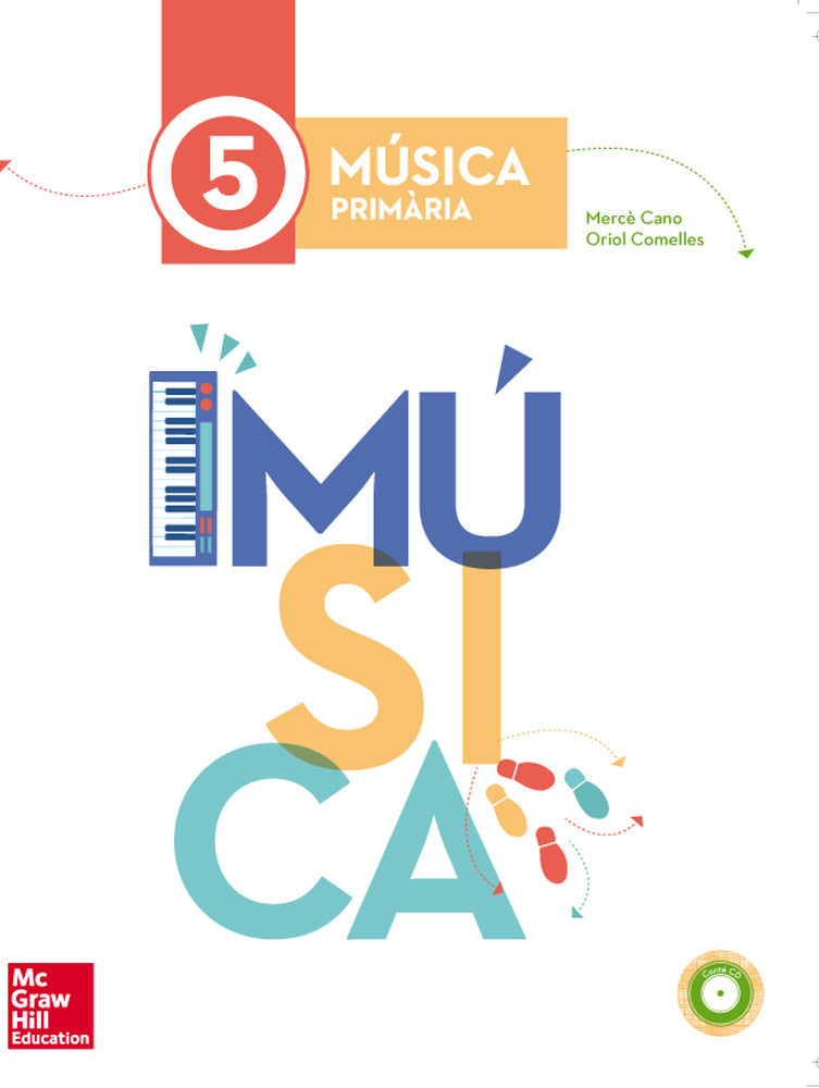 LA - Musica 5 Primaria (LA + 1CD). Aa. Vv. (McGraw-Hill Interamericana de España S.L.) 9788448192310 Imagen principal del producto