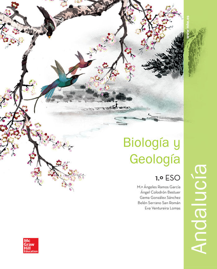 Biología Geología 1º ESO Andalucía 16 MCGBYG31E (Mcgraw-hill) - 9788448607371