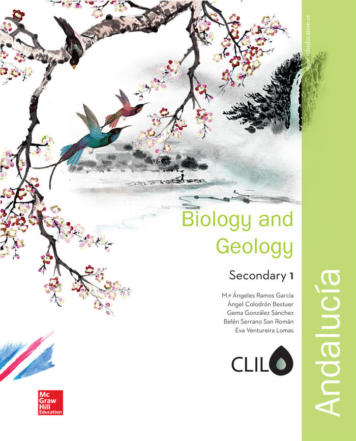 Biology Geology 1º ESO Clil Andalucía 16 MCGBYG31ES (Mcgraw-hill) - 9788448610616