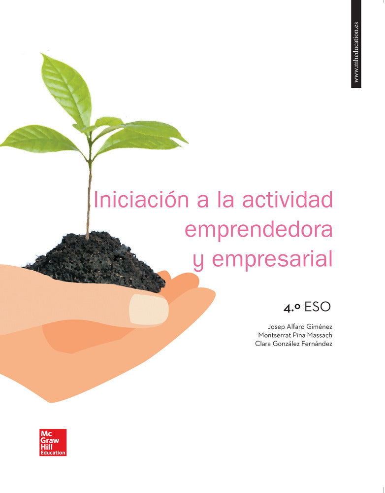 LA Iniciacion a la actividad empresarial y emprendedora 4 ESO. Libro alu mno.. Aa. Vv. (McGraw-Hill Interamericana de España S.L.) 9788448612429 Imagen principal del producto