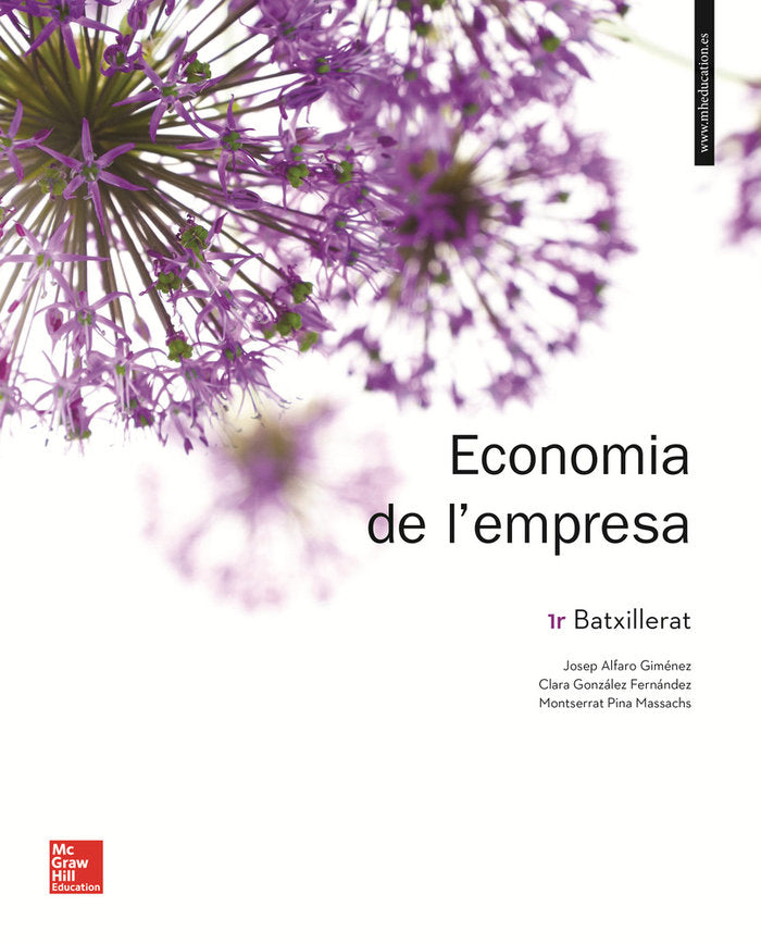 Economía de L'empresa 1 Batxillerat Llibre Alumne (Mcgraw-hill) - 9788448614522