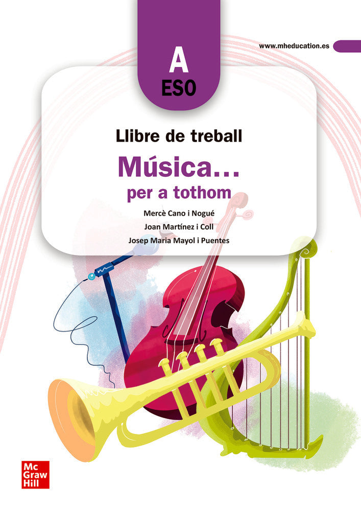 Música... per a tothom ESO - A. Quadern de treball. Aa. Vv. (McGraw-Hill Interamericana de España S.L.) 9788448615833 Imagen principal del producto