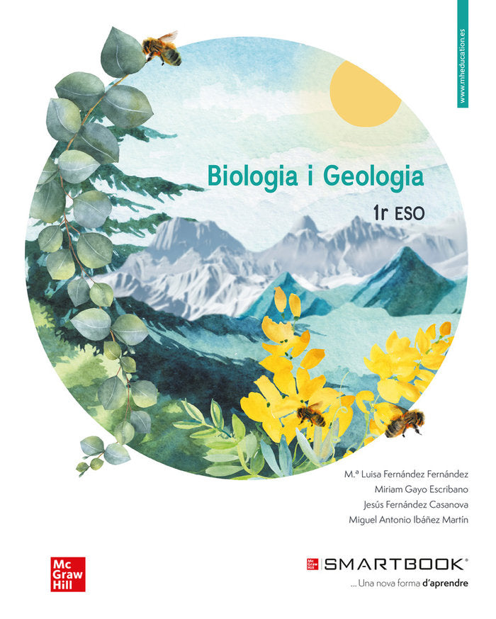 Biología Geología 1º ESO Valencia 19 Nova (Mcgraw-hill) - 9788448616564