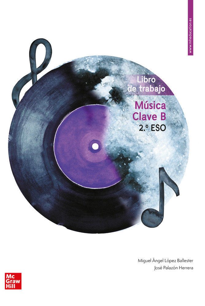 Cuaderno Música Clave B 2º ESO Valen/cast, 20 (Mcgraw-hill) - 9788448619060