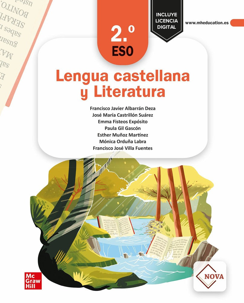 Lengua castellana y Literatura 2.º ESO. NOVA. Aa. Vv. (McGraw-Hill Interamericana de España S.L.) 9788448619459